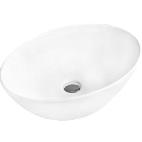 Mexen Marina bänktvättställ 56 x 38 cm, vit - 21195600