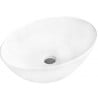 Mexen Marina lavabo à poser 56 x 38 cm, blanc - 21195600