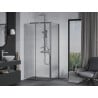 Mexen Apia sliding shower cabin 95 x 80 cm, transparent, chrome - 840-095-080-01-00