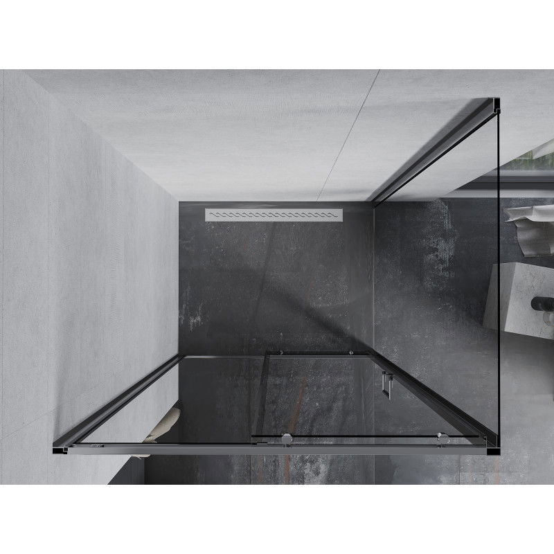 Mexen Apia schiebbar Duschkabinn 110 x 70 cm, transparent, chrom - 840-110-070-01-00