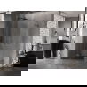 Mexen Lunar Duo scharnierende douchecabine 115 x 90 cm, transparant, gun metal - 834-115L-090P-95-00