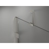 Mexen Lunar Duo dušikabiin, vasak avatav, 80 x 70 cm, läbipaistev, harjatud nikliga - 834-080L-070P-97-00