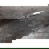 Mexen Lunar Duo draaideur douchecabine 80 x 70 cm, transparant, geborsteld nikkel - 834-080L-070P-97-00