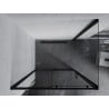 Mexen Apia cabine de douche coulissante 100 x 90 cm, transparente, noire - 840-100-090-70-00