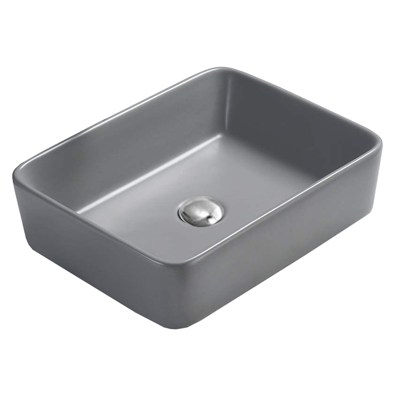 Mexen Catia opbouw wastafel 48 x 37 cm, lichtgrijs mat - 21314861