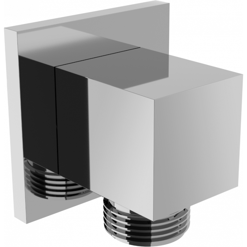 Mexen Cube angled connector, chrome - 79340-00
