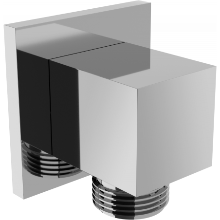 Mexen Cube angled connector, chrome - 79340-00