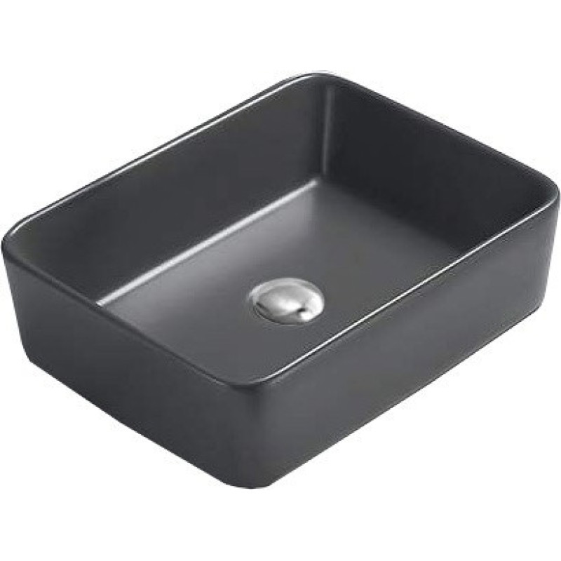 Mexen Catia lauapealne valamu 48 x 37 cm, tumehall matt - 21314871