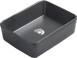 Mexen Catia lauapealne valamu 48 x 37 cm, tumehall matt - 21314871