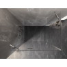 Mexen Lunar dušinurk vasakpoolne 85 x 80 cm, läbipaistev, kroom - 834-085-080-01-00-L