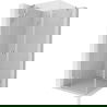 Mexen Lunar douchecabine zwenkbaar links 90 x 90 cm, transparant, chroom - 834-090-090-01-00-L