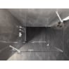 Mexen Lunar Shower Enclosure Hinged Left 100 x 70 cm, Transparent, White - 834-100-070-20-00-L