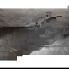 Mexen Lunar L Duschkabine schwenkbar links 100 x 90 cm, transparent, gold - 834L-100-090-50-00-L