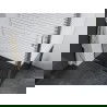 Mexen Apia Duschkabine schiebbar 125 x 80 cm, weiße Streifen, Chrom - 840-125-080-01-20