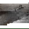Mexen Lunar L Duo draaideur douchecabine 100 x 70 cm, transparant, zwart - 834L-100L-070P-70-00