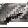 Mexen Lunar L Duschkabine, schwenkbar, links, 90 x 70 cm, transparent, gebürstetes Kupfer - 834L-090-070-65-00-L