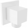 Mexen Cube angled connector, white - 79340-20