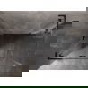 Mexen Lunar L Duschkabine schwenkbar links 100 x 70 cm, transparent, schwarz - 834L-100-070-70-00-L