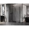 Mexen Lunar L kabina prysznicowa uchylna lewa 95 x 80 cm, transparent, gun metal - 834L-095-080-95-00-L