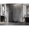 Mexen Lunar L kabina prysznicowa uchylna lewa 90 x 90 cm, transparent, gun metal - 834L-090-090-95-00-L