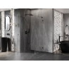 Mexen Lunar L kabina prysznicowa uchylna lewa 100 x 100 cm, transparent, gun metal - 834L-100-100-95-00-L