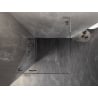 Mexen Lunar L dušikabiini pöörduksega vasak 90 x 90 cm, läbipaistev, harjatud nikkel - 834L-090-090-97-00-L