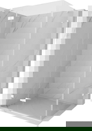 Mexen Lunar douchecabine draaibaar links 100 x 80 cm, transparant, wit - 834-100-080-20-00-L