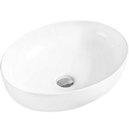 Mexen Jowita Aufsatzwaschbecken 52 x 39 cm, weiß - 21355200