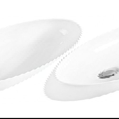 Mexen Jowita lavabo sobre encimera 52 x 39 cm, blanco - 21355200