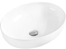 Mexen Jowita Aufsatzwaschbecken 52 x 39 cm, weiß - 21355200