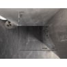 Mexen Lunar L cabine de douche pivotante droite 100 x 100 cm, transparent, chrome - 834L-100-100-01-00-P