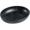 Mexen Orsola countertop washbasin 52 x 39 cm, black stone - 21365271