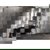 Mexen Lunar L douchecabine met openslaande rechterdeur 70 x 70 cm, transparant, goud - 834L-070-070-50-00-P