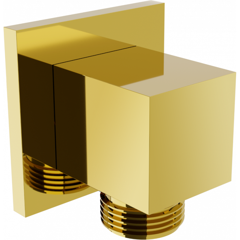 Mexen Cube conexión angular, dorado - 79340-50