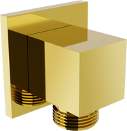 Mexen Cube przyłącze kątowe, złote - 79340-50