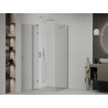 Mexen Roma cabina de ducha abatible 70 x 70 cm, transparente, cromo - 854-070-070-01-00
