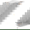 Mexen Lunar L Duschkabine schwenkbar rechts 80 x 80 cm, transparent, gebürstetes Kupfer - 834L-080-080-65-00-P