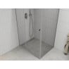 Mexen Roma klizna kabina za tuš 80 x 70 cm, prozirno, krom - 854-080-070-01-00