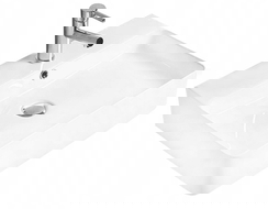 Mexen Benita bänkvask 60 x 41 cm, vit - 21396000