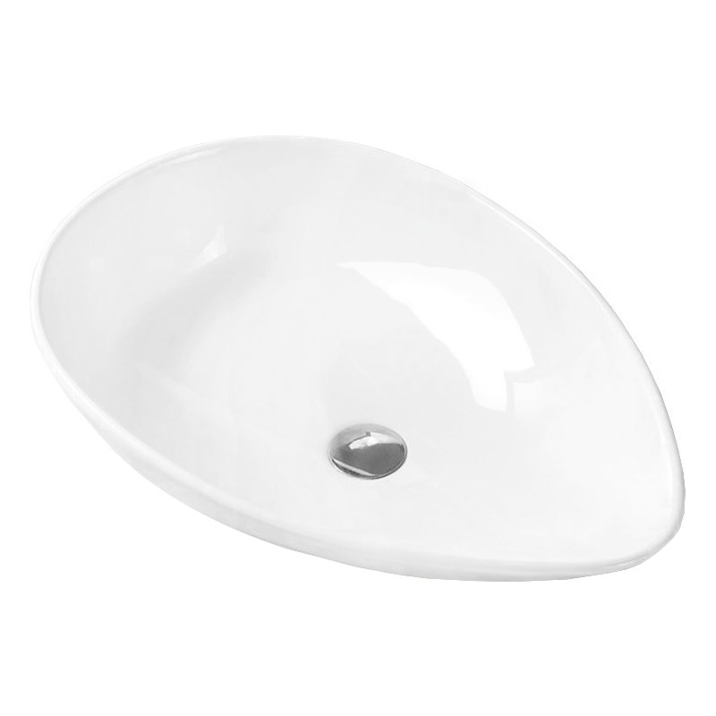 Mexen Livia opbouw waskom 65 x 44 cm, wit - 21416500