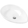 Mexen Livia lavabo da appoggio 65 x 44 cm, bianco - 21416500