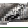 Mexen Lunar L Duschkabine, rechts öffnend 75 x 70 cm, transparent, Gun Metal - 834L-075-070-95-00-P