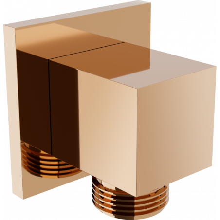 Mexen Cube raccordo angolare, oro rosa - 79340-60