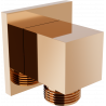 Mexen Cube raccordo angolare, oro rosa - 79340-60
