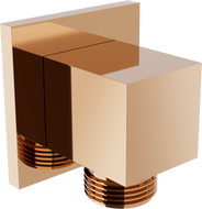 Mexen Cube hoekverbinding, roze goud - 79340-60
