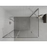 Mexen Roma cabine de douche à battant 110 x 90 cm, transparent, chrome - 854-110-090-01-00