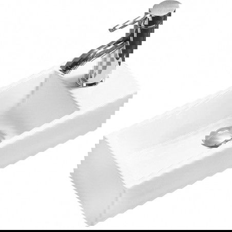 Mexen Inez lénk lénklenker lénks 45 x 25 cm, wäiss - 21434500L