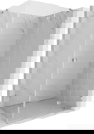 Mexen Lunar Duschkabine, rechte Schwenktür 85 x 80 cm, transparent, Chrom - 834-085-080-01-00-P