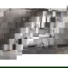 Mexen Lunar Duschkabine rechts öffnend 85 x 80 cm, transparent, Chrom - 834-085-080-01-00-P