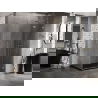 Mexen Lunar draaideur-douchecabine rechts 85 x 80 cm, transparant, goud - 834-085-080-50-00-P